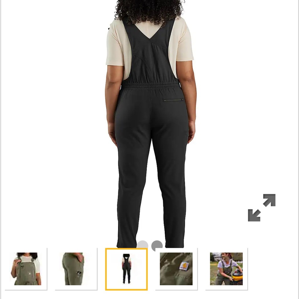 Carhartt Women’s Bib Overall Size XL (16-18)